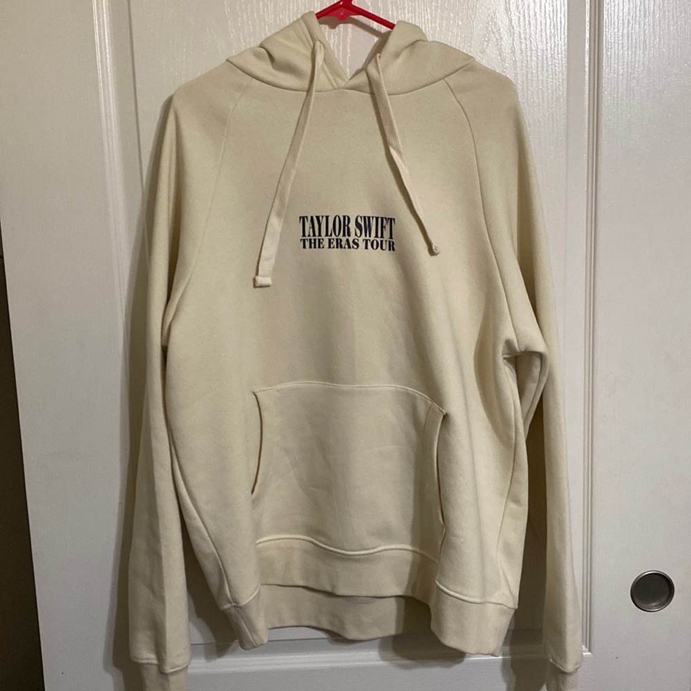 Taylor Swift Eras Tour Small Beige Hoodie